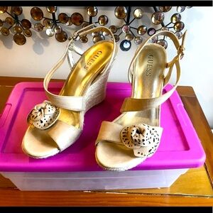 Nude Wedges Guess